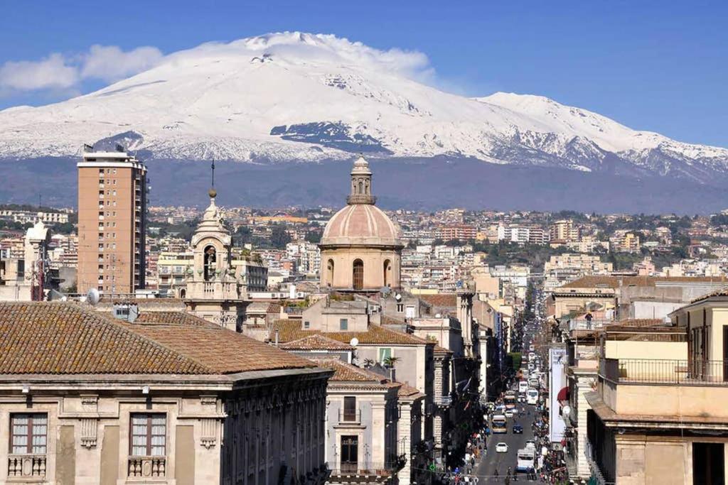 La Palma Loft Located In The Heart Of Catania Vila Exterior foto